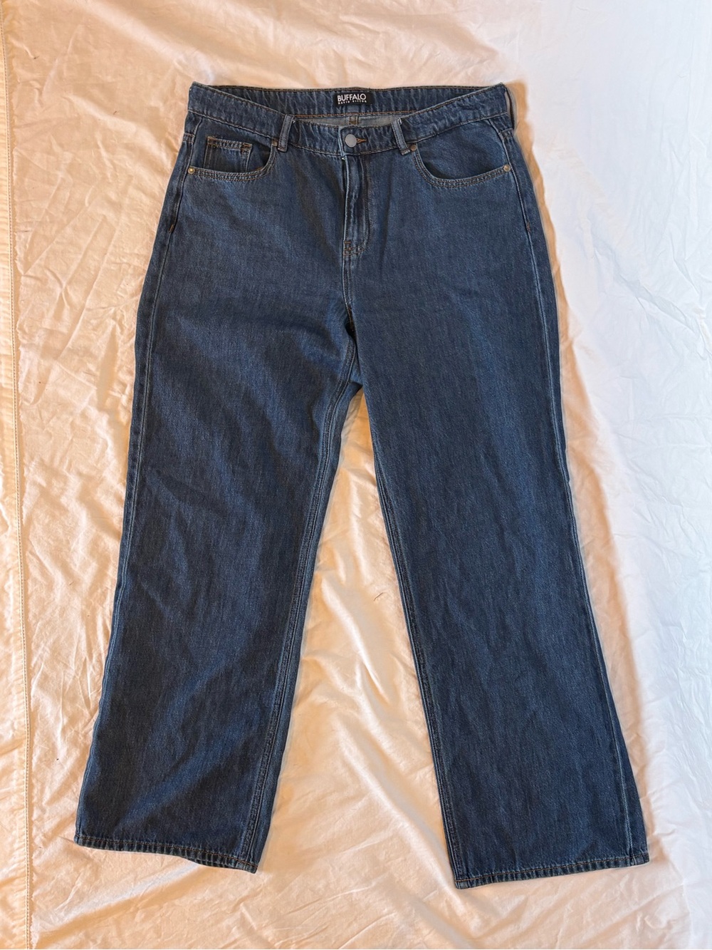 Buffalo David Bitton BREE Wide Leg Belted Jeans Size 8